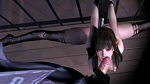 Yor Forger dominira v divjem 3D hentai pičkanju z intenzivnimi gibi