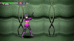 Ксенотейк хентай-гейм эп 7: предательница поймана в инопланетной двойной пенетрации групповухе