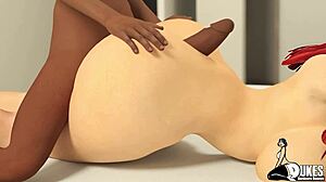 Ich gebe meiner Stiefmutter diesen großen Schwanz in der Wanne