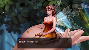 Hey, schau die geile Milf in What a Legend Teil 5 mit nassen roten Titten! 😍