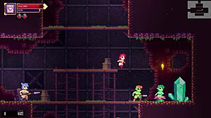 Erza Scarlet isot tissit esillä Scarlet Heart hentai-pelissä perse-aktiolla