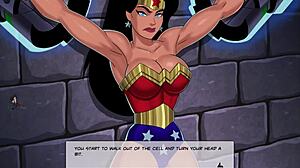 야, 원더우먼 야하게 날뛰는 거 볼래?