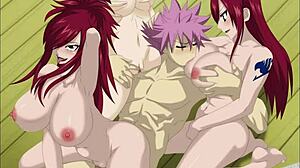 Podívej se na tuto ultimátní hentai kompilaci z Fairy Tail!