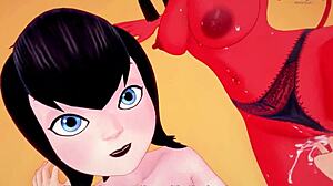 Meru η Succubus τρίο στο ξενοδοχείο POV φαντασία