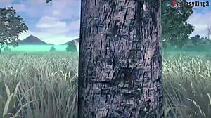 Adamım, Tinker Bell Sıcak Büyüdü! Başka Bir Peri İzlerken Onu Sikiyorum! 😍