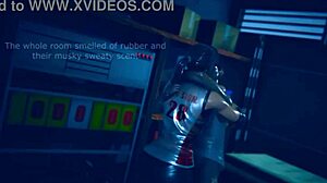 3D Street Fighter Чън Ли доминира част 1