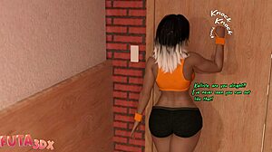 Futa3dx rdečelaska Jezebel jezdari debel futa kurac v divji cowgirl akciji