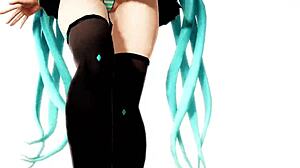 Rasanya berjalan di atas cahaya matahari dengan solo hentai 3D Piconano-Femto