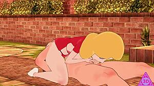 بيث سميث من ريك ومورتي في مشاهد أكشن هينتاي