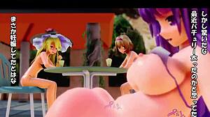 Dalam Cerita Liar, Patchouli Hadapi Seks Pembiakan Intens Dengan Twist Berani. Pesonanya Yang Comel Bersinar Dalam Animasi 3D.