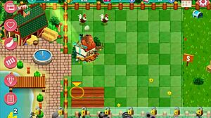 تريد رؤية الثدي الكبير والمص في لعبة بوتي فارم الجزء 01؟