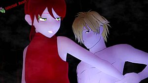 Pupper og lyder i animert versjon av en voksenfilm