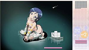 Wow, pozri Aragaki Ayase strip v Arkanoid gameplay! Zvládneš túto sexy anime hentai šou? Aká dráždiaca!
