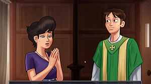 서머타임 사가 완전 게임플레이 파트 32 나체 레즈비언 액션