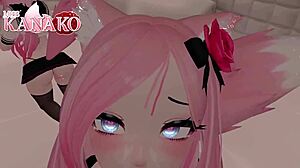VTuber Macskalány Szopás Nézet