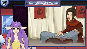 Avatar Utolsó Légbender Négy Elem Tréner 27. Rész Zuhany Játék