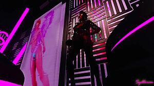 埃拉娜邀请你进入赛博朋克她的巨大马鸡巴惊喜