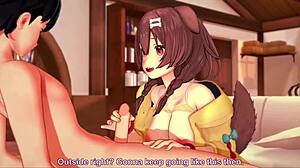 Jen tak chilluju s Hololive Inugami Korone, sleduju, jak bere obří pták v misce. Sakra, ty velký kozy hopsají!