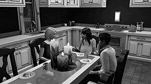 Sims 4 Pleasantville XXX: Vild shemale-orgie-parodi släpps lös!