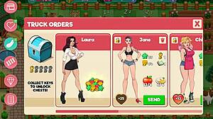 Nutaku Booty Farm Hentai z bujnimi milf ki kažejo sise