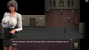 Pełna rozgrywka - Epidemia Żądzy Część 1: Seksowna zakonna dziwka masturbuje się ogromnym kutasem w show MILF