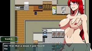 Rdečelaska Asuka vara za anal z Kraljem jekla. Skrita afera v Raiohgar Ep5!