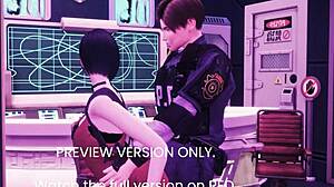 Resident Evil 3D Hentai Voorvertoning met Ada Wong