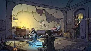 Sad Crab nedolžne čarovnice del 01 s sladko rdečelasko in brineto čarovnico