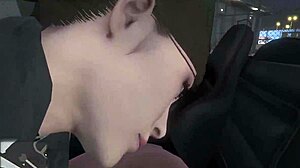 Ada Wong проститутка в GTA V част 1 се съблича за свирка