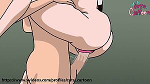 보루토와 하나비 격렬 헨타이 게임에서 충돌