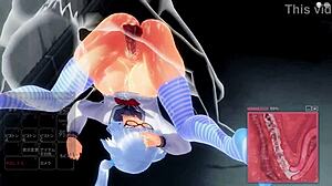 Anime Hentai 3D Letupan Air Mani Tanpa Sensor