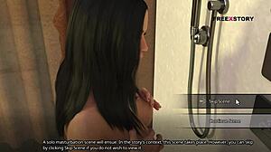 В Седемте царства сцена 1, Лейала се мастурбира в душа. Тя фантазира за мъжа, когото срещна.