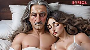 मिया की एडल्ट वर्जिन पैंटीज स्टेप-ग्रैंडपा के बड़े लंड के बारे में सोचकर गीली हो गईं