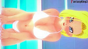 דרגון בול זקס פרק 2: אנדרואיד 21 תופסת את גוהן ואנדרואיד 18 באוניברסיטה בסרט פנטזיה מלא של שעה