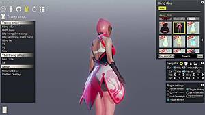 Sentimentos Intensos nessa Cena 3D Solo Sexy de Hentai Cartoon