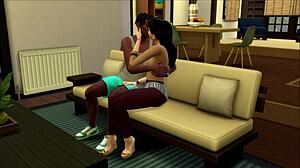 Новая девчонка дедушки в дикой 3D акции