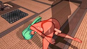 3D Hentai: Velika rit in joške v divji seks akciji?