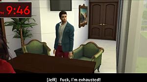 Caramba, garota da vizinhança em maratona de sexo selvagem no Sims 4 capítulo 17!