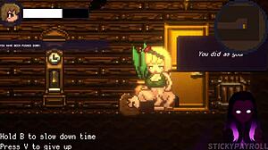 饥渴继妹魅魔在豪宅游戏中吸干