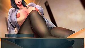 카노조 오카아산 격렬한 섹스 씬 파트1