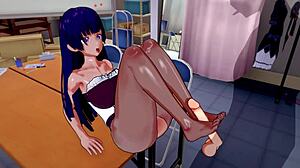 3D hentai with big ass and huge tits in wild sex. Watch the intense creampie and squirting orgasm!