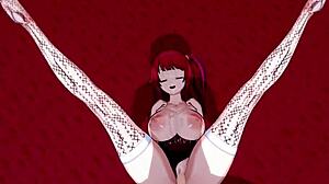 I denna 3D hentai animation rider en välväxt tjej stor kuk. Hon sprutar vilt under intens orgasmisk fantasiex.