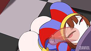 Pornmi Zaviel带来狂野口交和中出动作！