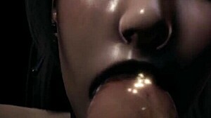 κορίτσι goth με μεγάλα στήθη γαμάει τεράστιο πούτσι σε άγρια brunette hentai σεξ σκηνή