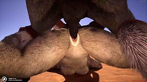 Divoký život furry hentai cítí se tak intenzivně