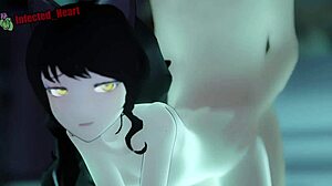 Blake Leva na Bunda ao Ar Livre com Som