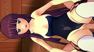 펀, 타이트 수영복으로 3D 곡선 자랑해