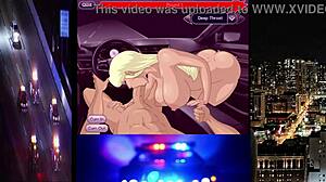 Amandafox pomiri fanta med intenzivno avto dirko z zvokom