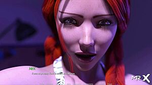 Pen jente lærer eksplisitte skuespilleksjoner i episode 39