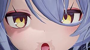 Yuuko Zoku anime ASMR intenzivní POV akce